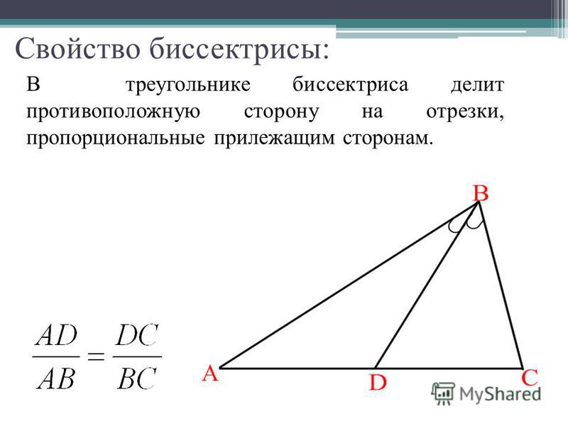 На каком рисунке изображены все биссектрисы треугольника выбери верный вариант ответа